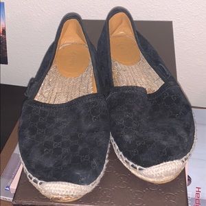 Gucci Black Espadrilles